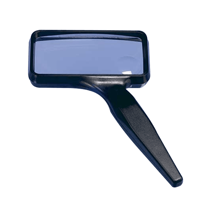 Rectangular Hand Magnifier - 4.5 Diopter