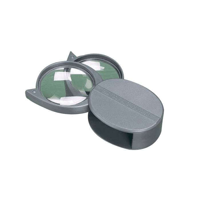 Magni-Pak Double Folding Pocket Magnifier - 4x, 5x or 9x