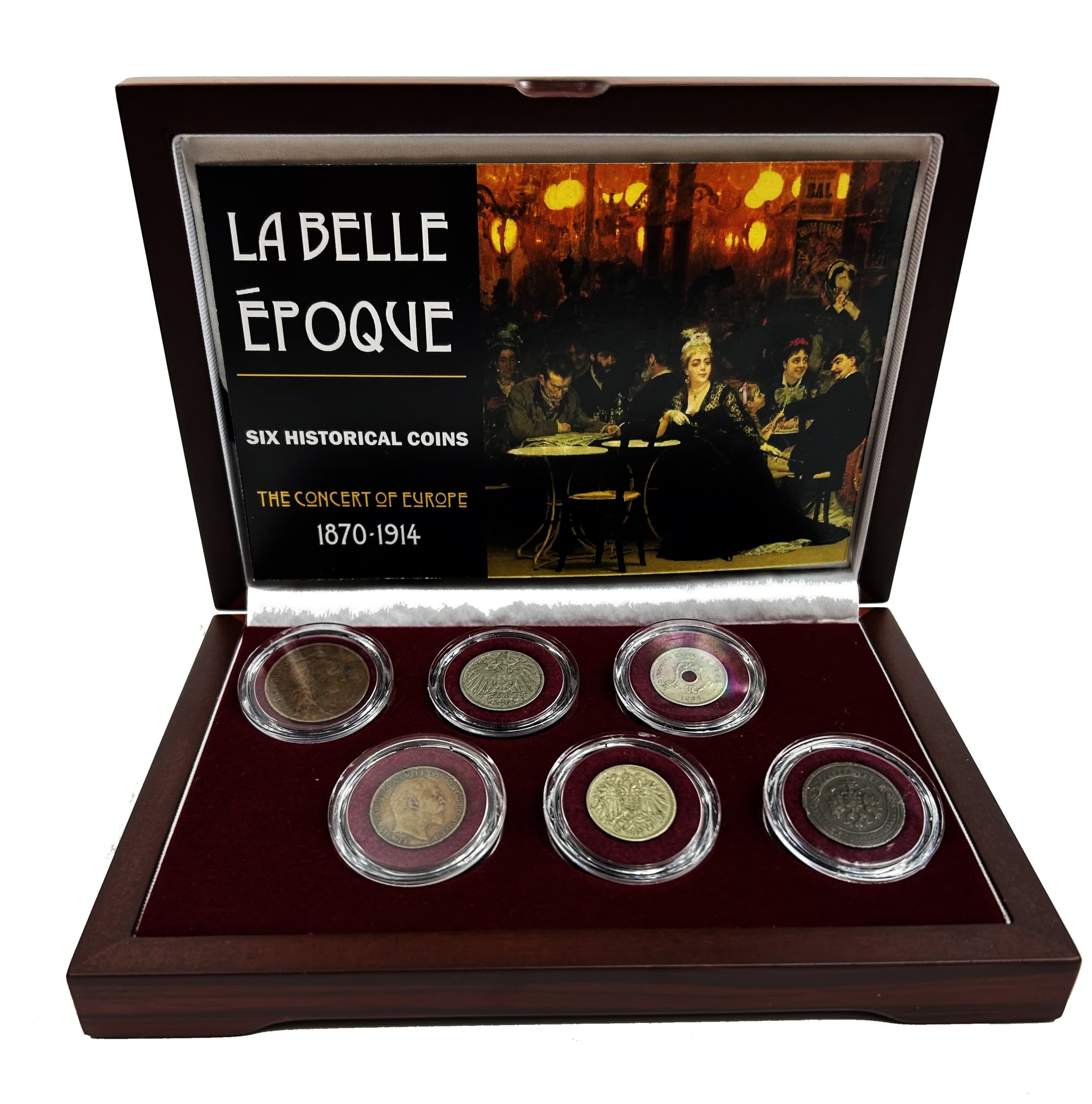 Belle Epoque: Six Coin Box from the Concert of Europe, 1860-1914 representative product image