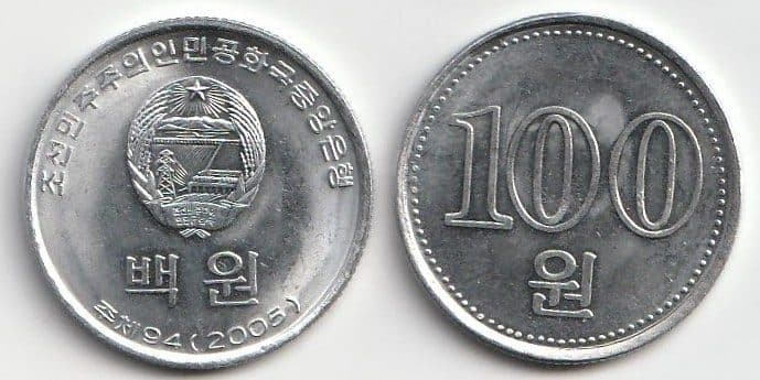 Korea North KM427(U) 100 Won β Lot of 38 representative product image