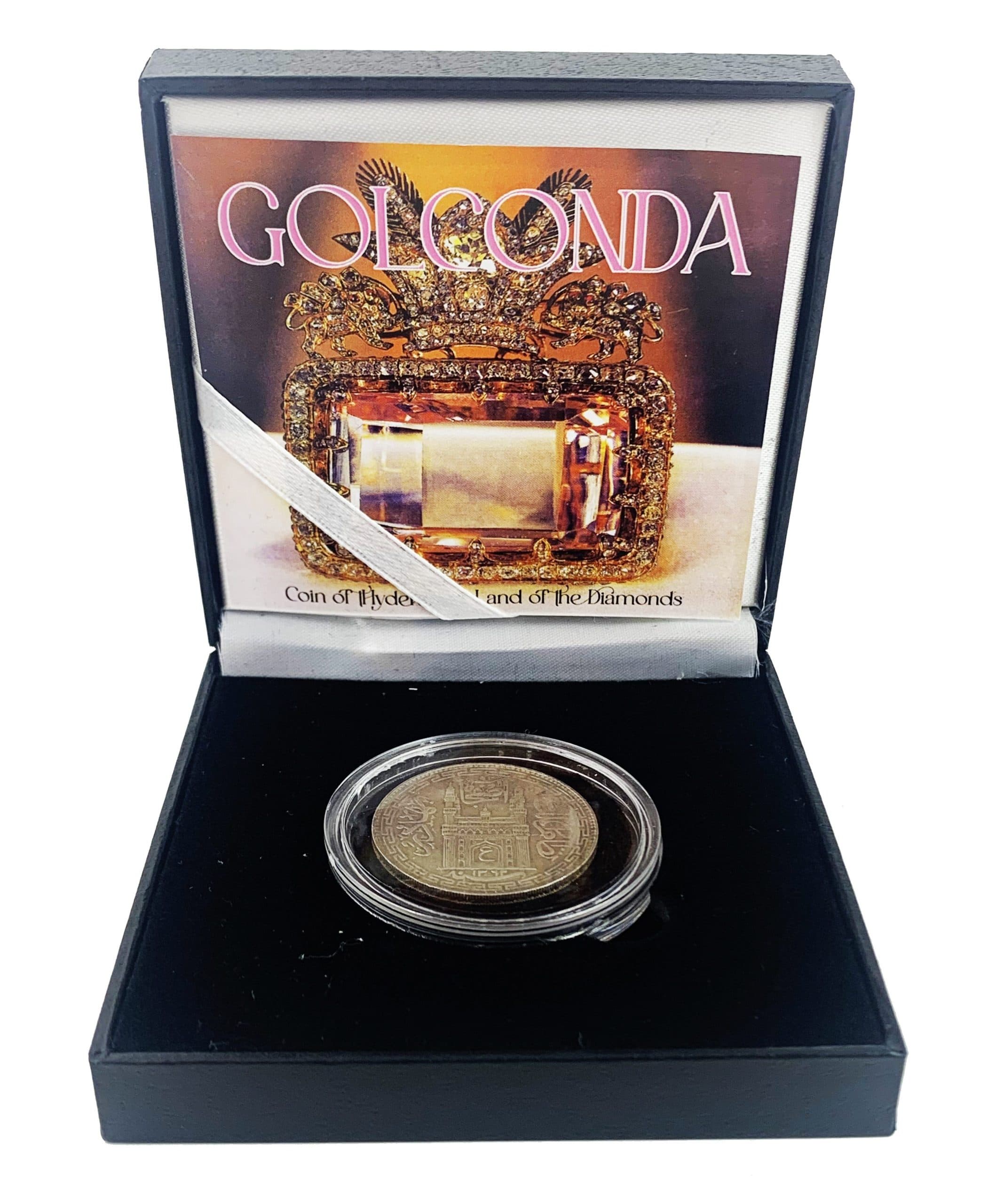 Golconda: Silver Coin of Hyderabad, Land of the Diamonds (Black Box) representative product image