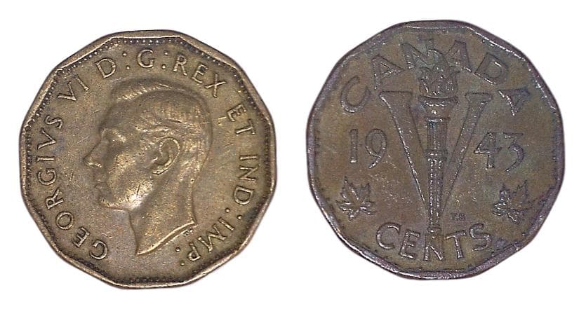 Canada KM40(VF) 5 Cents β Lot of 8 representative product image