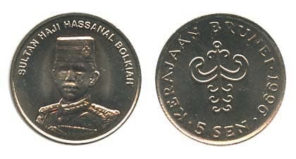 Brunei KM35(U) 5 Sen β Lot of 30 representative product image