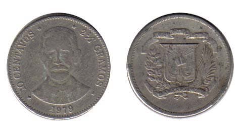 Dominican Rep. KM50(VG-F) 10 Centavos β Lot of 80 representative product image