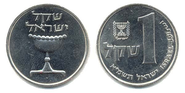 Israel KM111(U) 1 Sheqel β Lot of 65 representative product image
