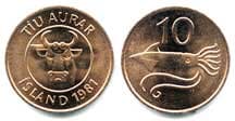 Iceland KM25(U) 10 Aurar β Lot of 100 representative product image