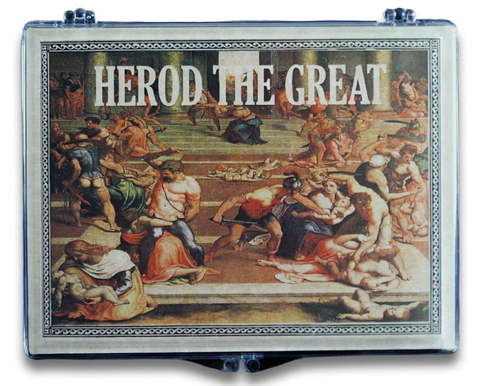 Judaea AE Herod the Great Bronze Prutah (Clear Box) representative product image