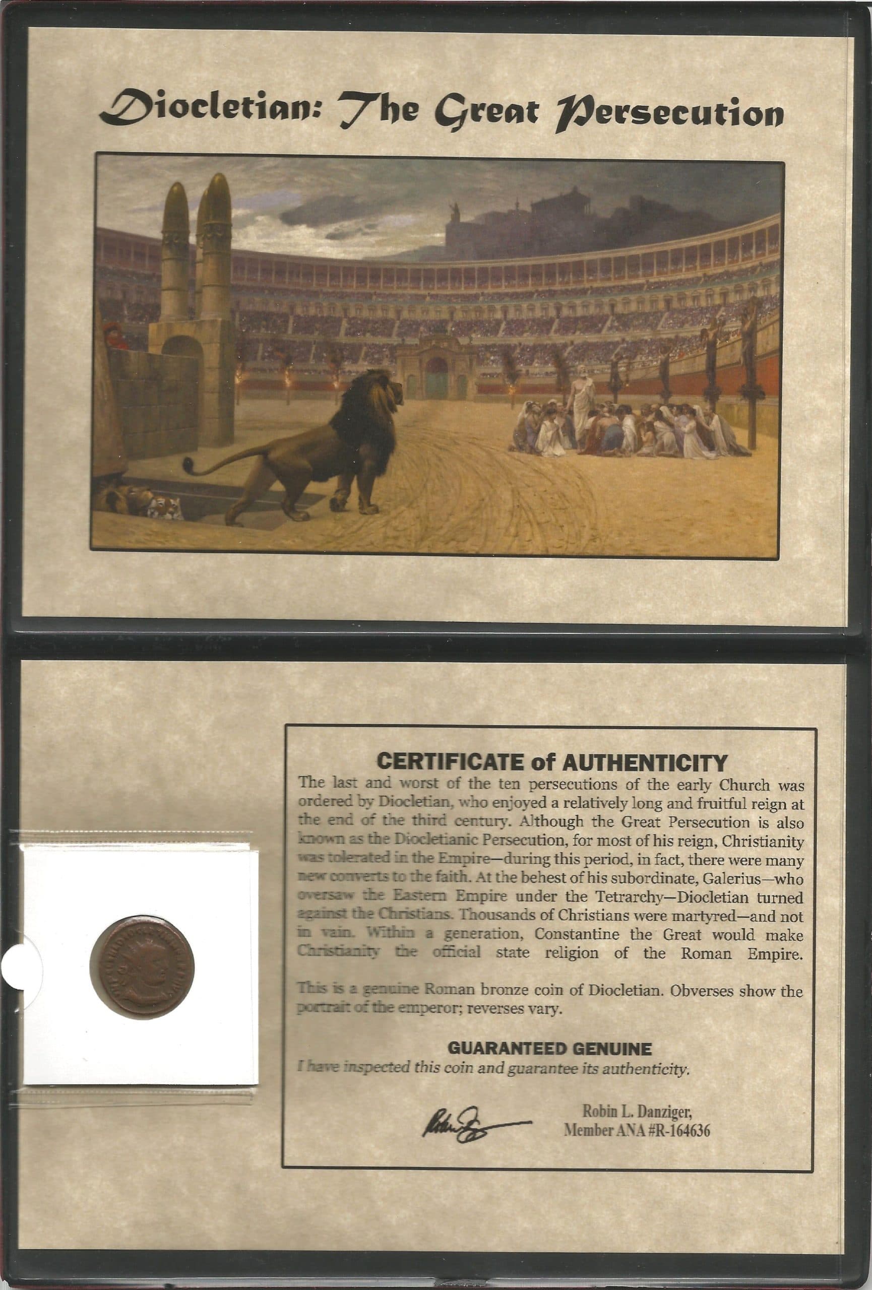 Diocletian: The Great Persecution (Album) representative product image