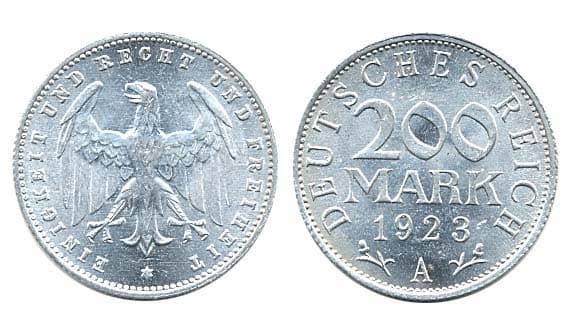 Germany KM35(U) 1923A 200 Mark β Lot of 15 representative product image