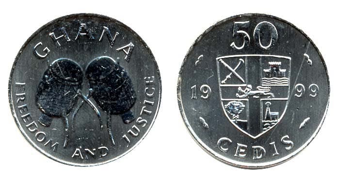 Ghana KM31(U) 50 Cedis β Lot of 80 representative product image