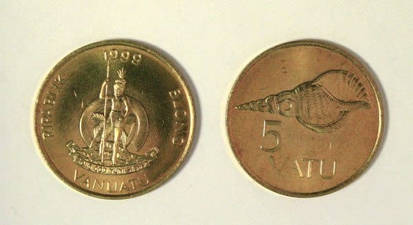 Vanuatu KM5(U) 5 Vatu β Lot of 60 representative product image