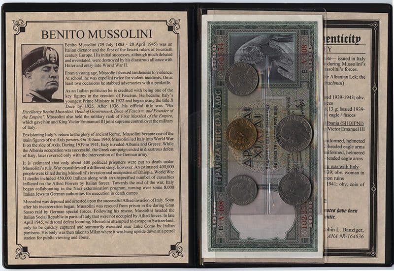 Benito Mussolini: Dictator Of Italy (Album) representative product image