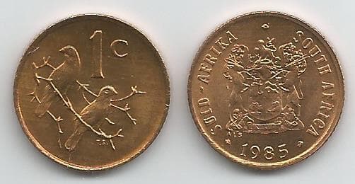 South Africa KM82(U) 1 Cent β Lot of 40 representative product image