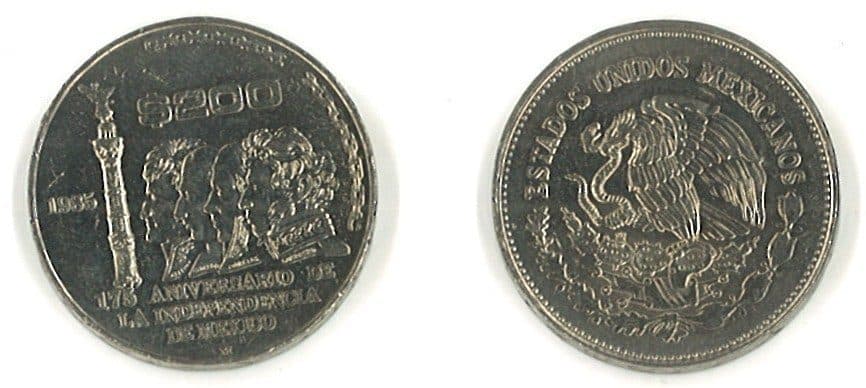 Mexico KM509(U) 200 Pesos β Lot of 12 representative product image