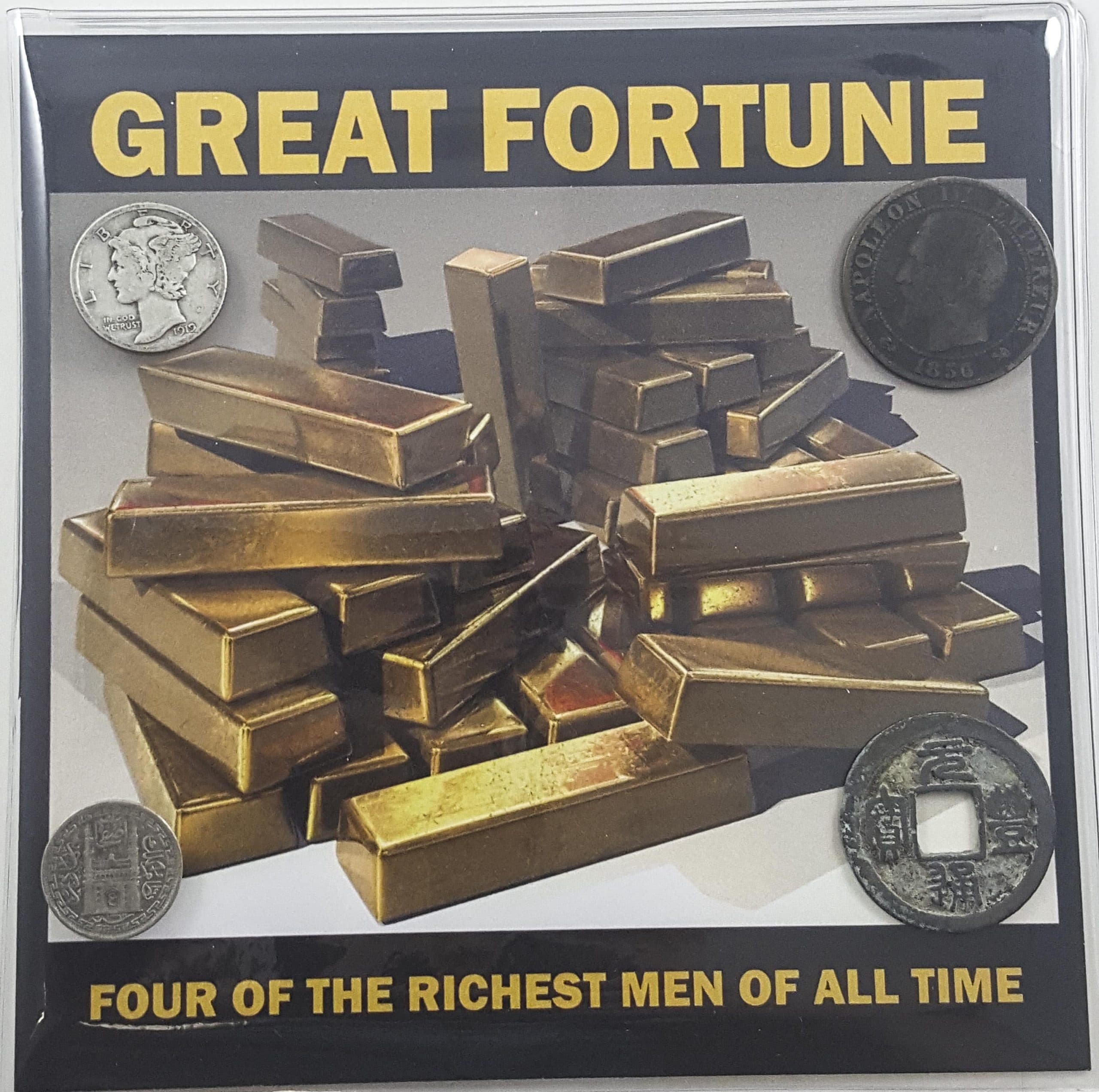 Great Fortune: Four of the Richest Men of All Time Four Coin (Mini Album) representative product image