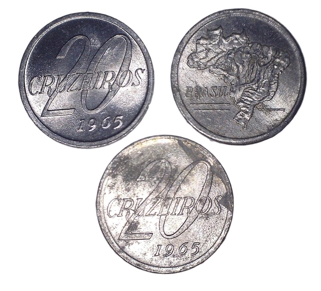 Brazil KM573(VF-AU) 20 Cruzeiros β Lot of 31 representative product image
