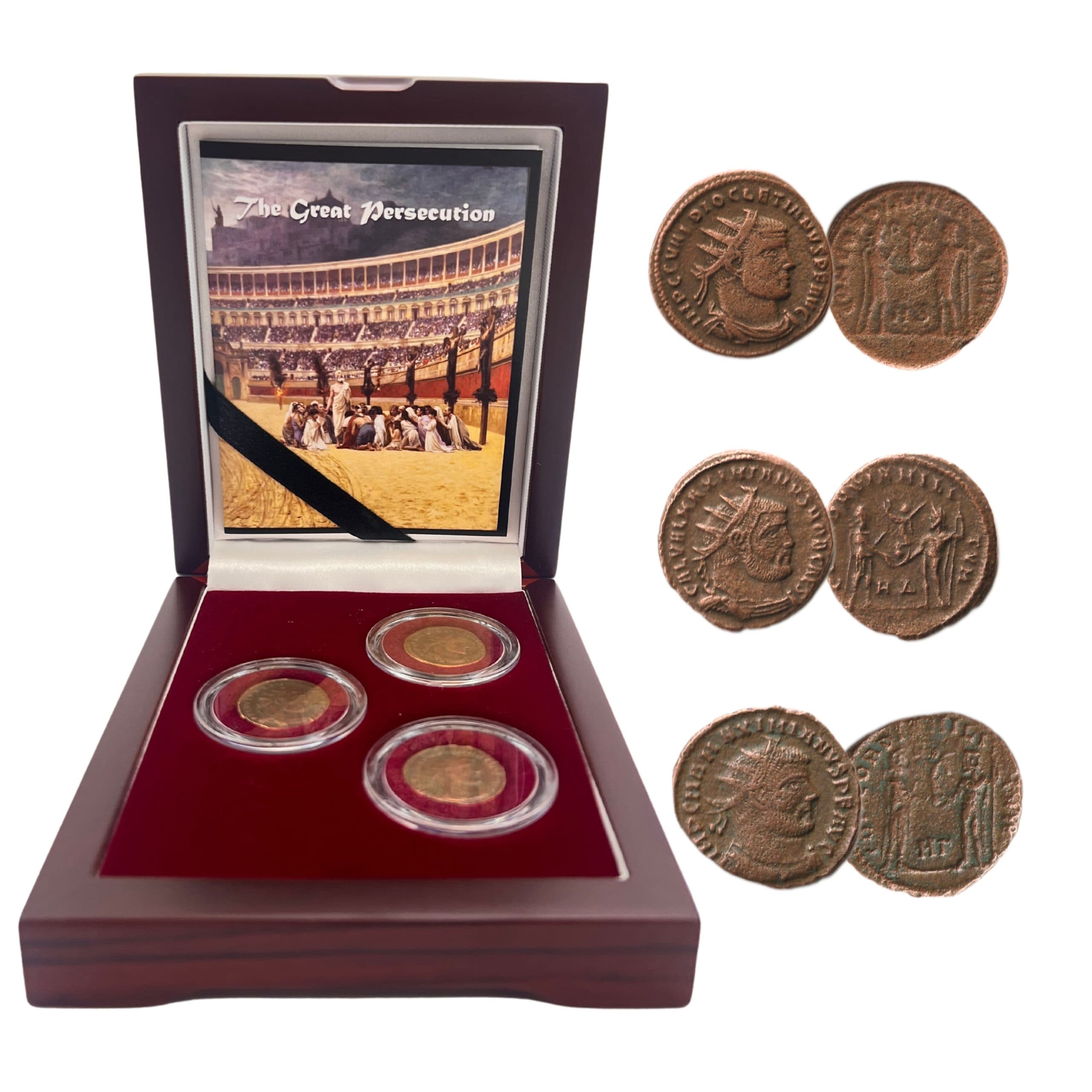 The Great Persecution: A Box of Three Coins (Three-Coin Box) representative product image