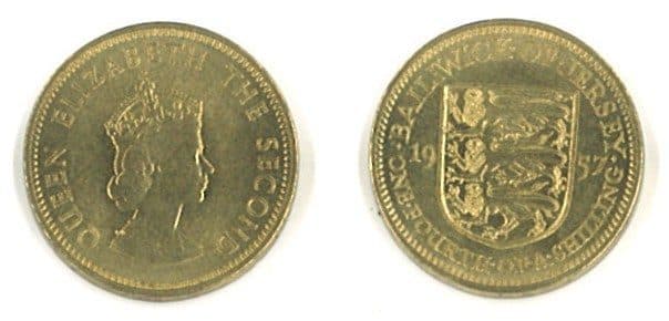 Jersey KM22(U) 1/4 Shilling 3 Pence β Lot of 15 representative product image