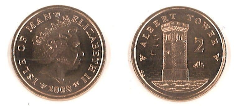 Isle of Man KM1254(U) 2 Pence β Lot of 50 representative product image