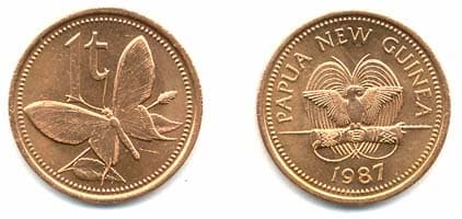 Papua New Guinea KM1(U) 1 Toea β Lot of 50 representative product image