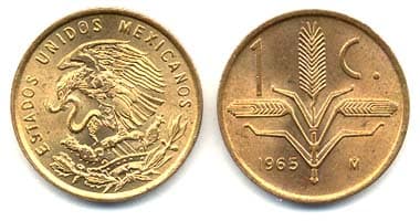 Mexico KM417(U) 1 Centavo β Lot of 55 representative product image