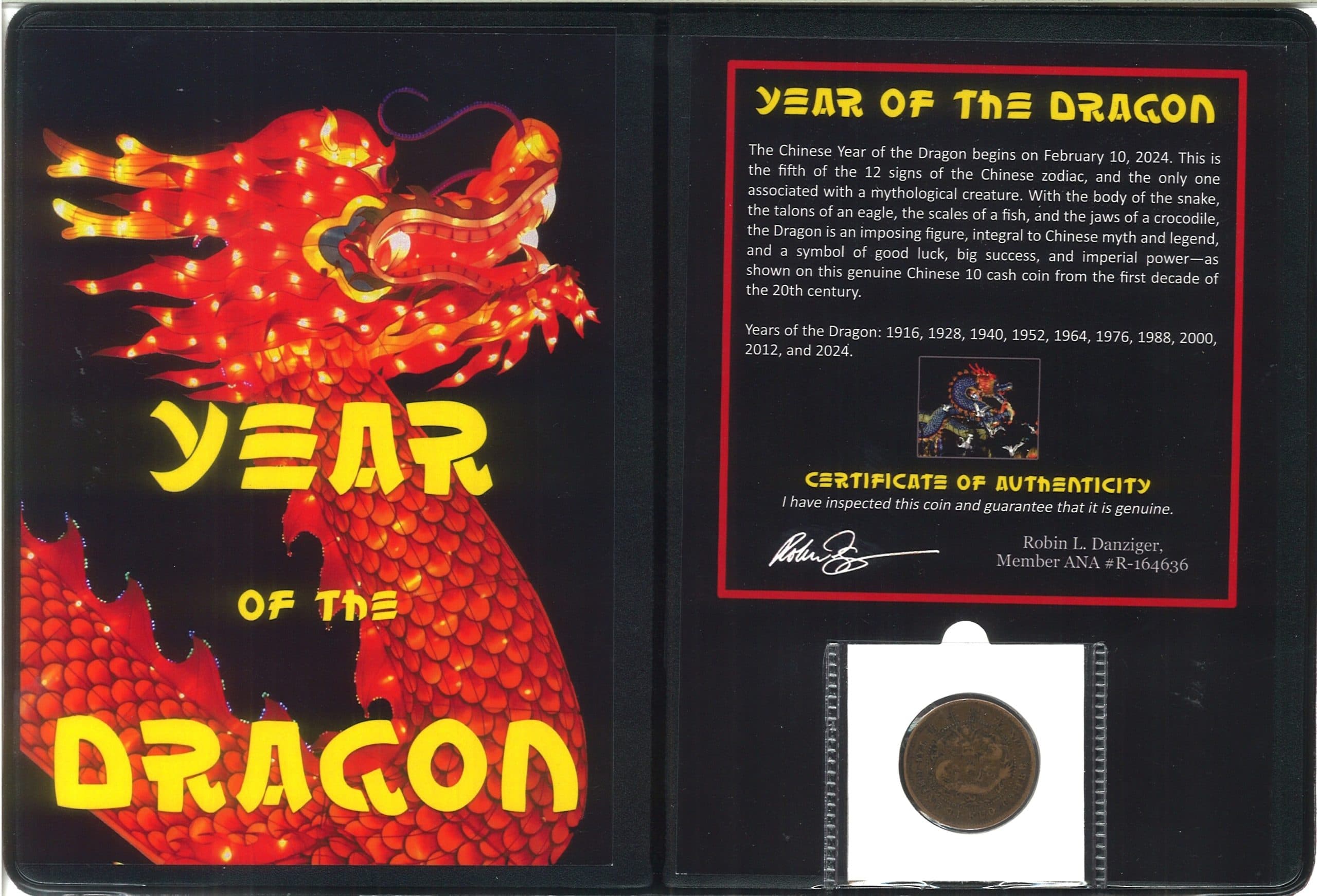 Chinese New Year "Year of the Dragon" album representative product image