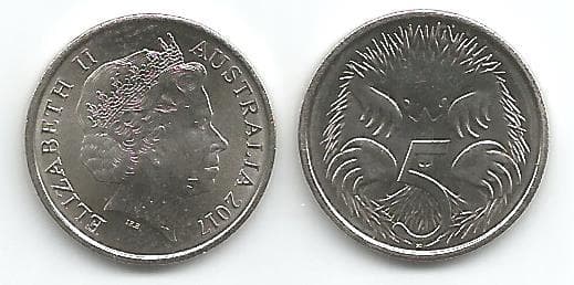 Australia KM401(U) 5 Cents β Lot of 23 representative product image