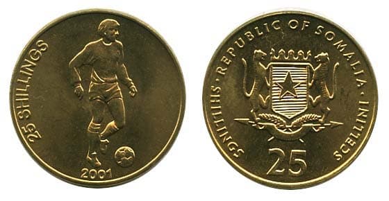 Somalia KM103(U) 25 Shillings β Lot of 40 representative product image