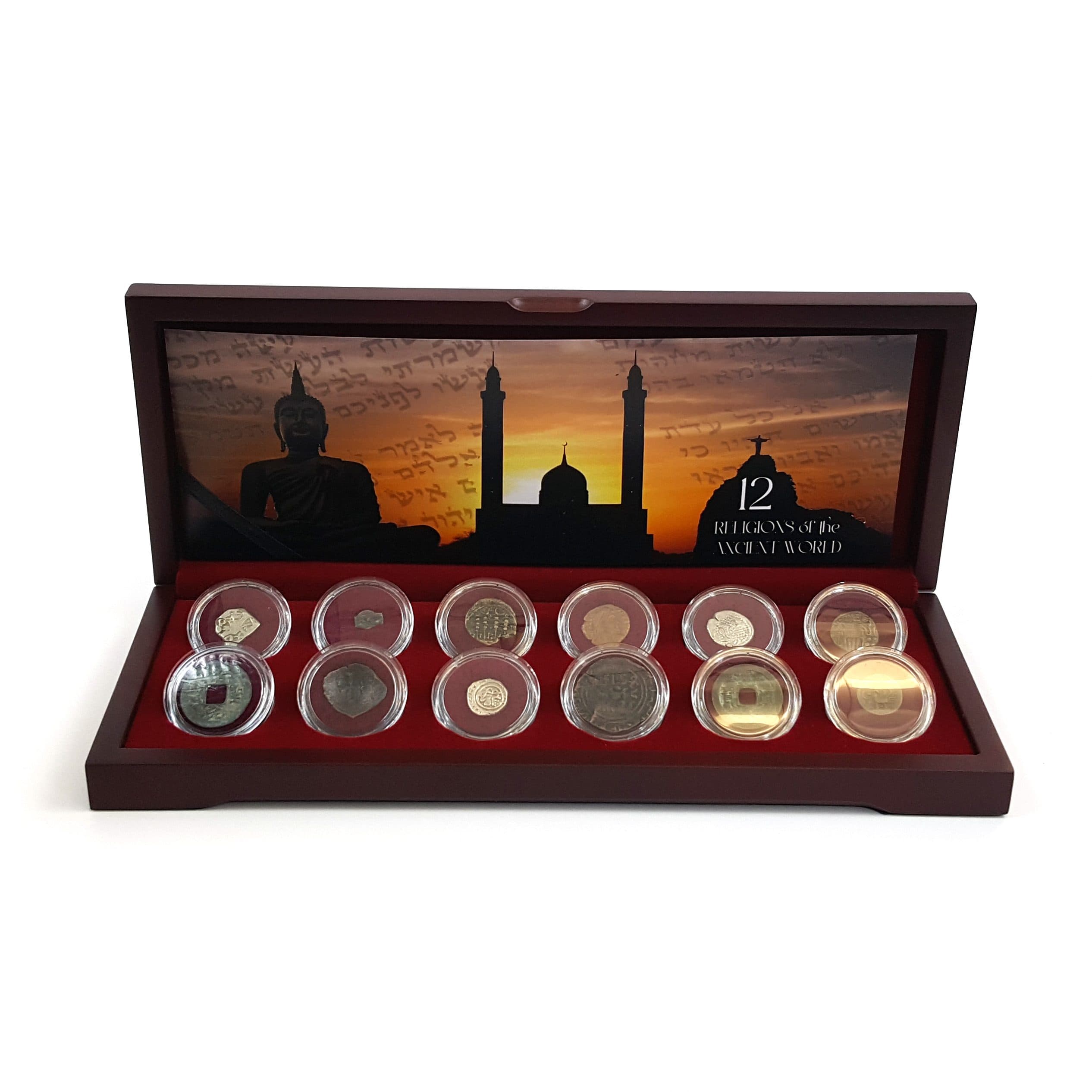 Religions of The Ancient World: Box of 12 Ancient Coins (Twelve-Coin Boxed Set) representative product image