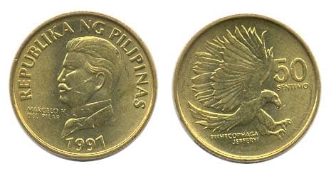 Philippines KM242.3(U) 50 Sentimo β Lot of 30 representative product image