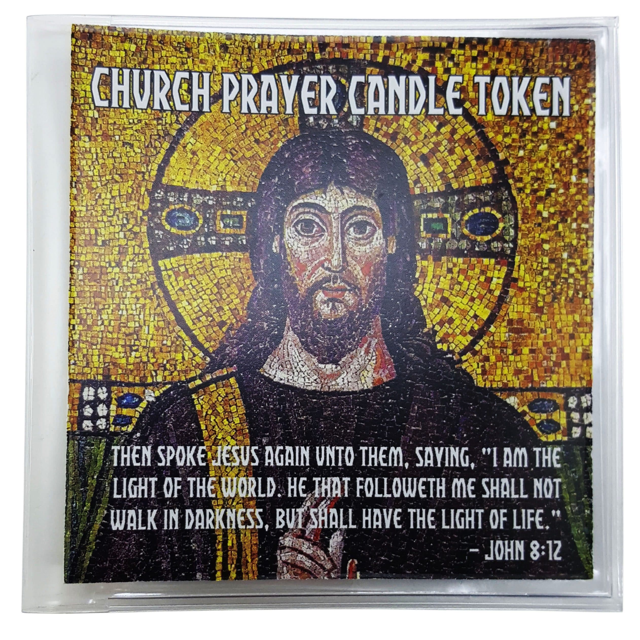 Church Prayer Candle Token (Mini Album) representative product image