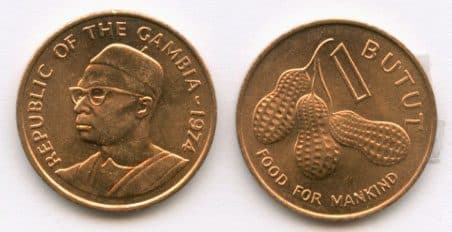 Gambia KM14(U) 1 Butut β Lot of 40 representative product image
