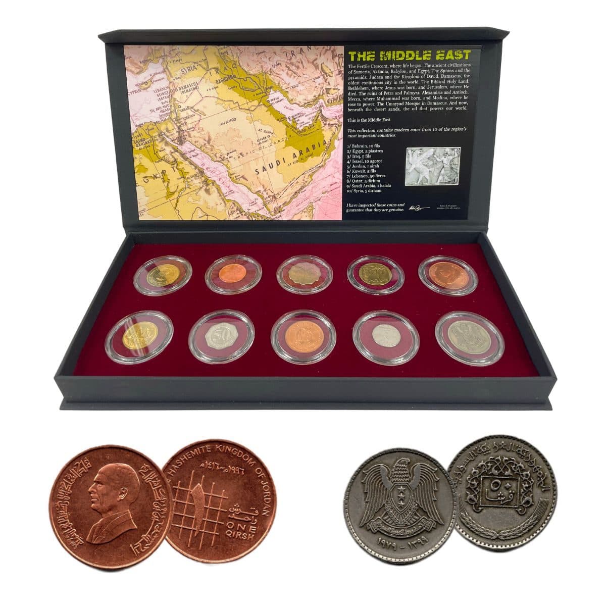 The Middle East: 10 Coin Boxed Set representative product image