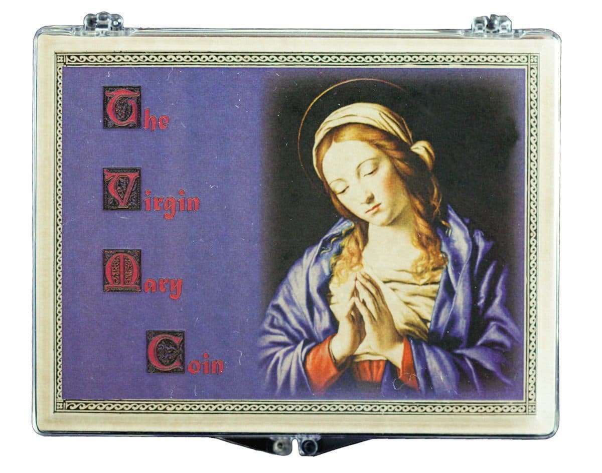 Virgin Mary Coin: Bronze Coin from the Reign of Emperor Arcadius (Clear Box) representative product image