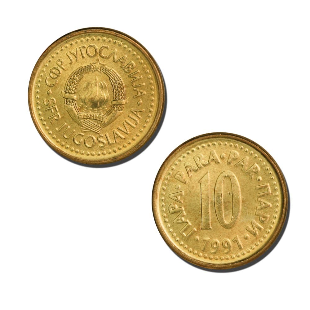Yugoslavia KM139(U) 10 Para β Lot of 100 representative product image