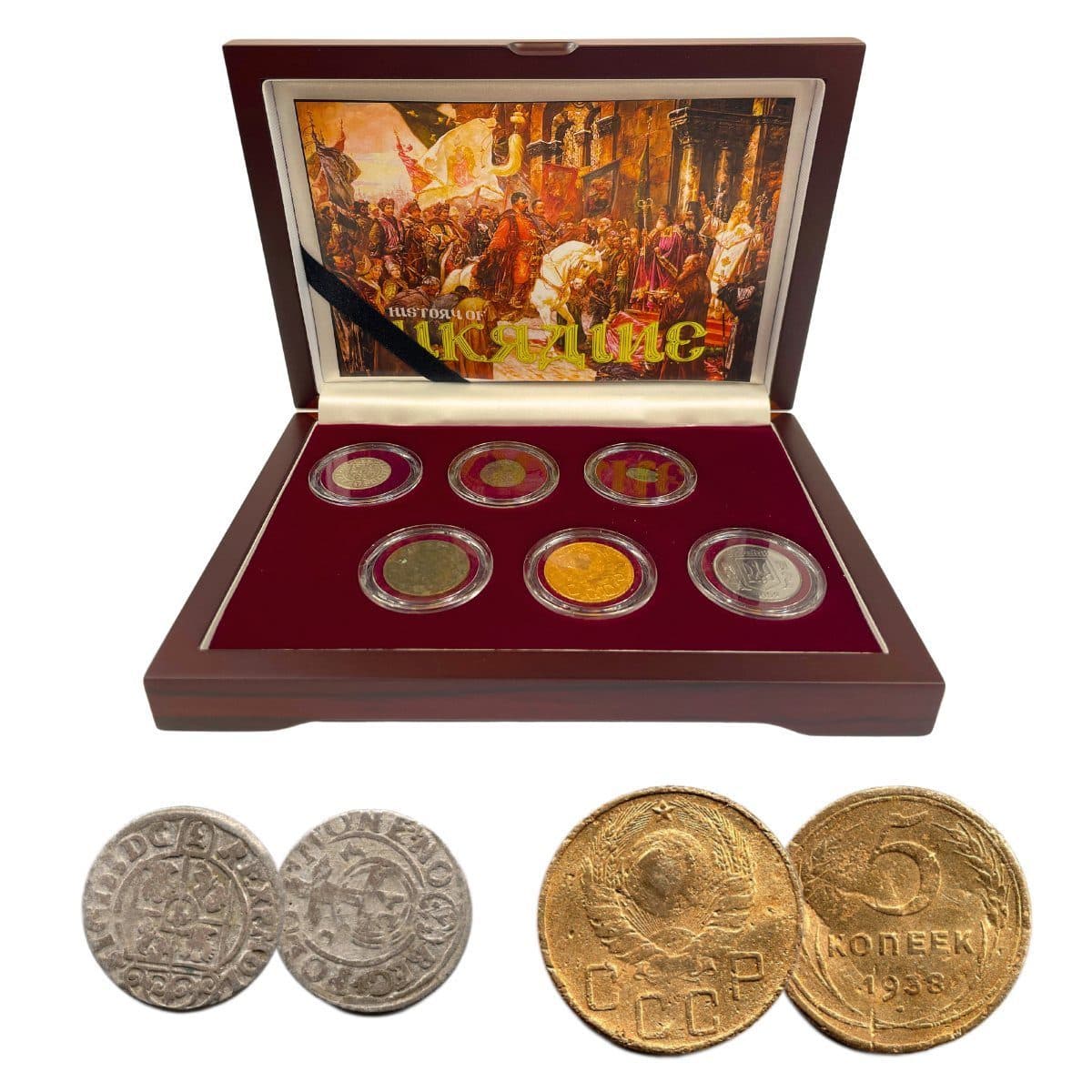 History of Ukraine (Six-Coin Box) representative product image