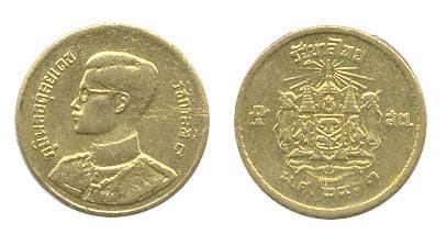 Thailand KMY78(XF-AU) 5 Satang β Lot of 12 representative product image