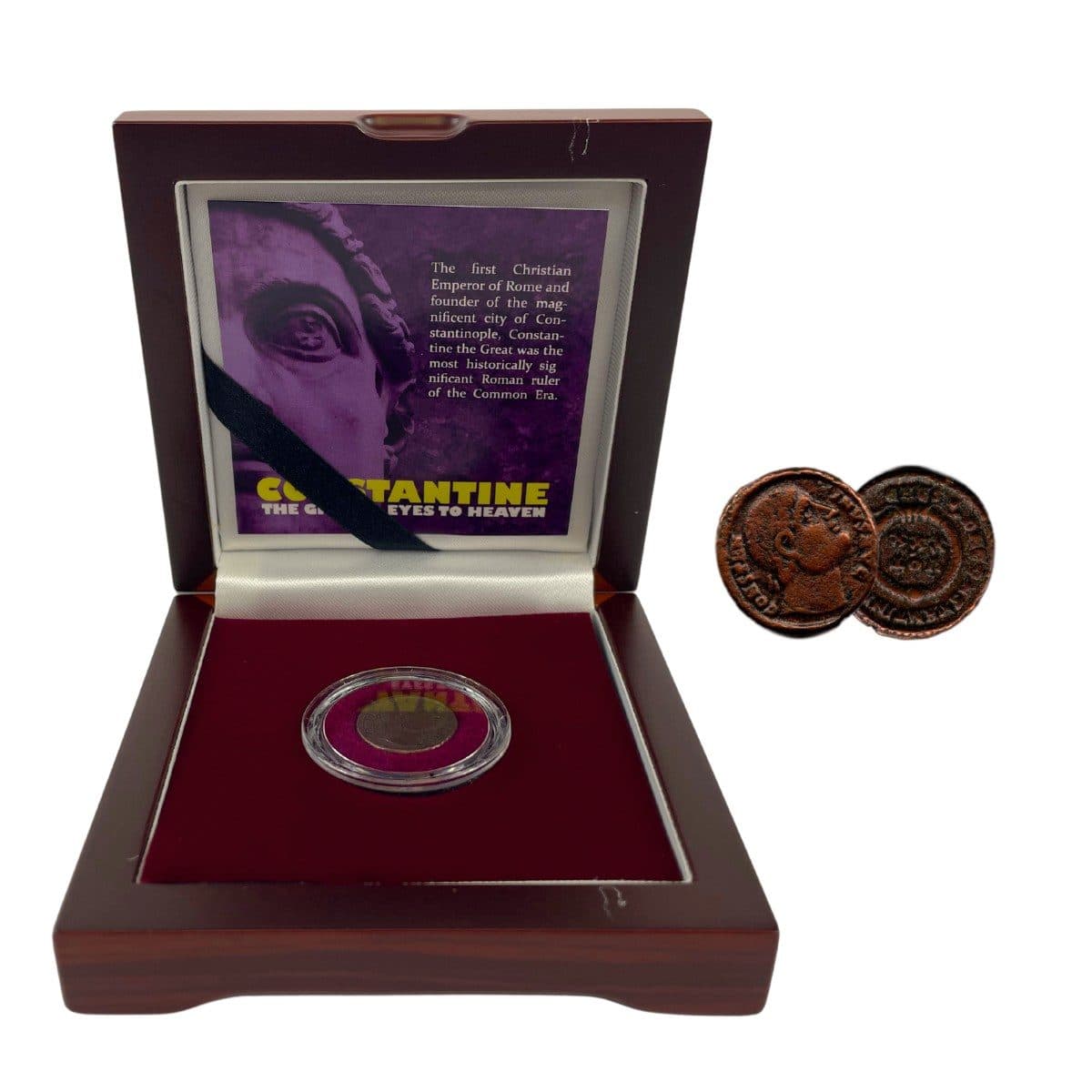 Constantine the Great: "Eyes to Heaven" Coin (One-Coin Box) representative product image