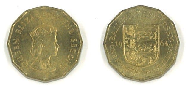 Jersey KM25(U) 1/4 Shilling β Lot of 25 representative product image