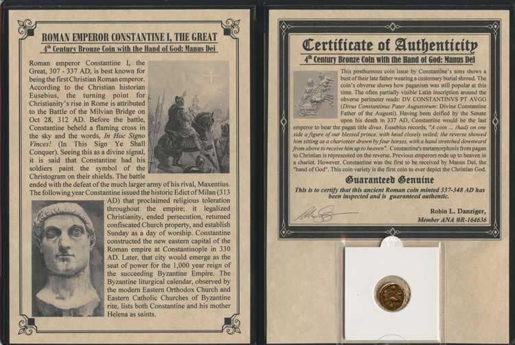 Roman Emperor Constantine "Hand Of God" (Album) representative product image