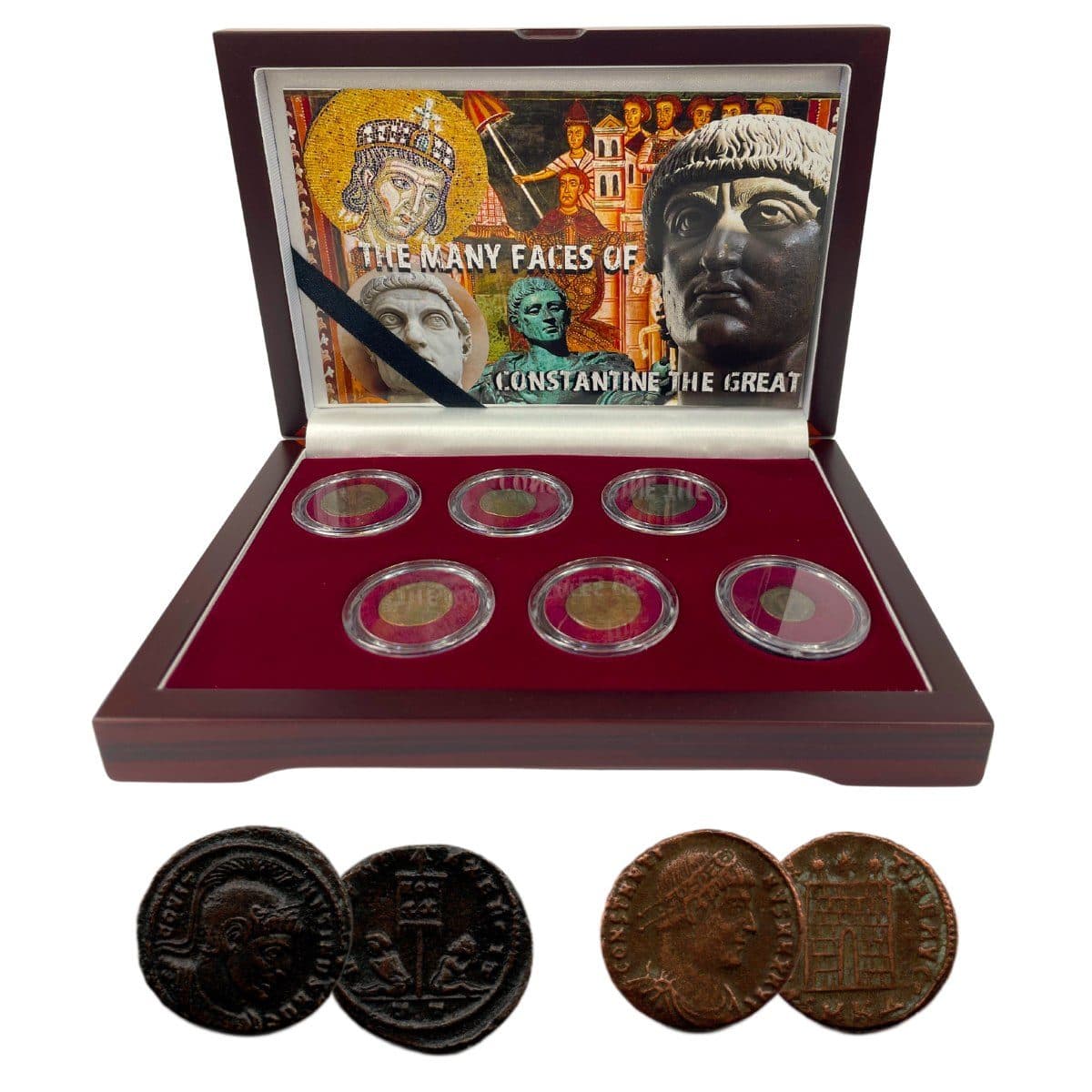 The Many Faces of Constantine the Great: Six Coin Boxed Collection representative product image