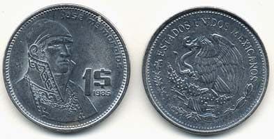 Mexico KM496(XF) 1 Peso β Lot of 85 representative product image
