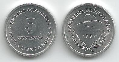 Nicaragua KM55(U) 5 Centavos β Lot of 45 representative product image