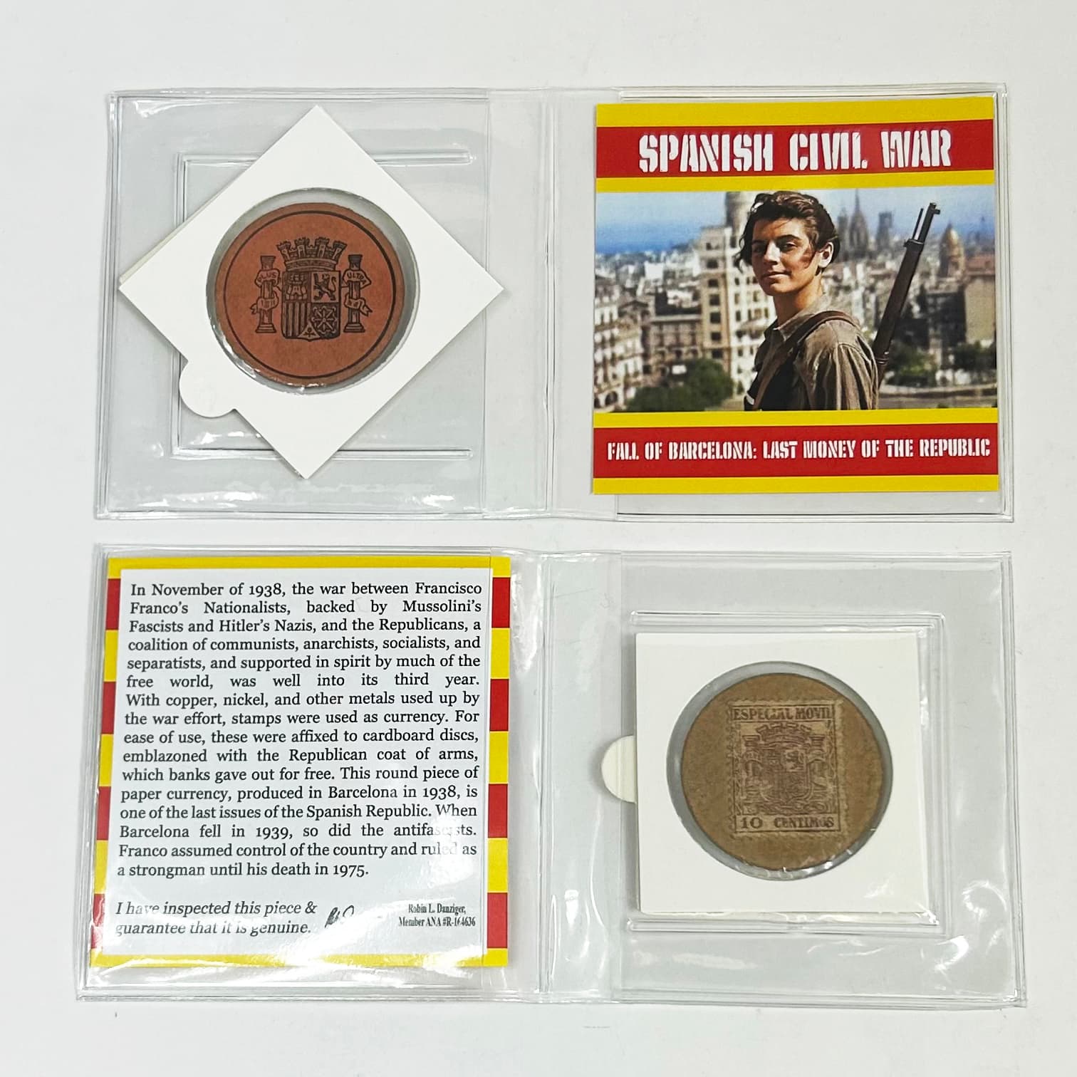 Spanish Civil War: Fall of Barcelona: Last Money of the Republic (mini)(VF) representative product image