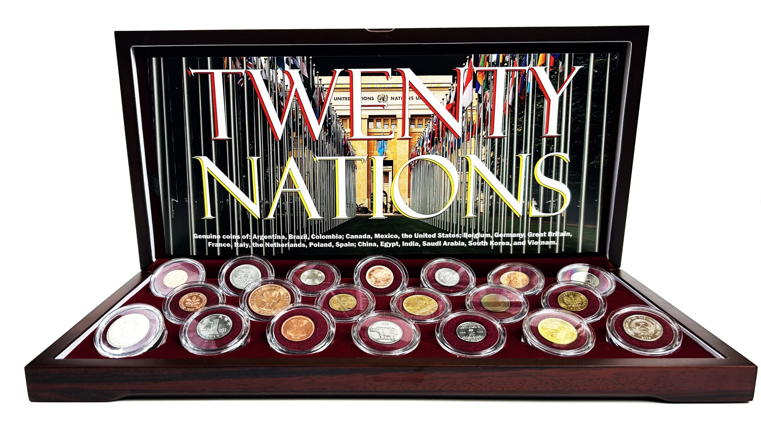 Twenty Nations: 20 Coins from 20 Countries representative product image