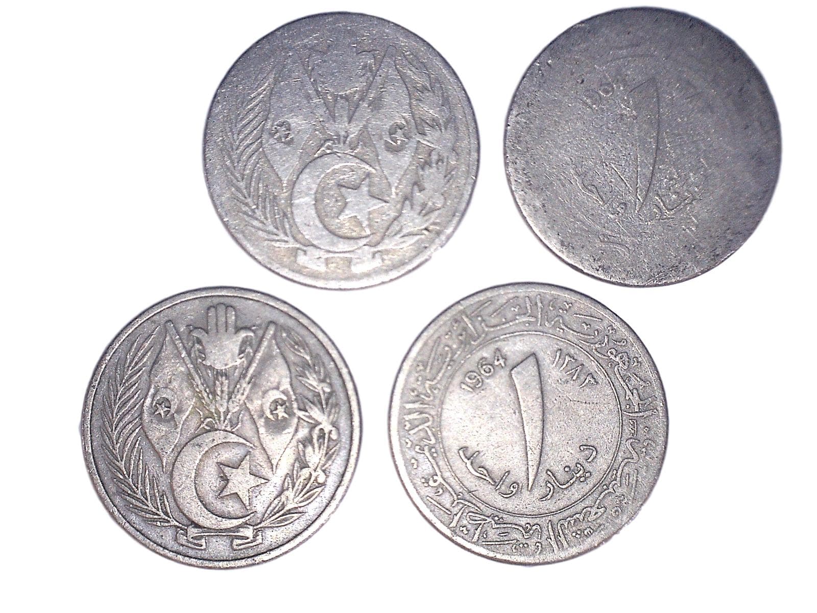 Algeria KM100(VG) 1 Dinar β Lot of 24 representative product image