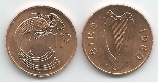 Ireland KM20(U) Penny β Lot of 100 representative product image