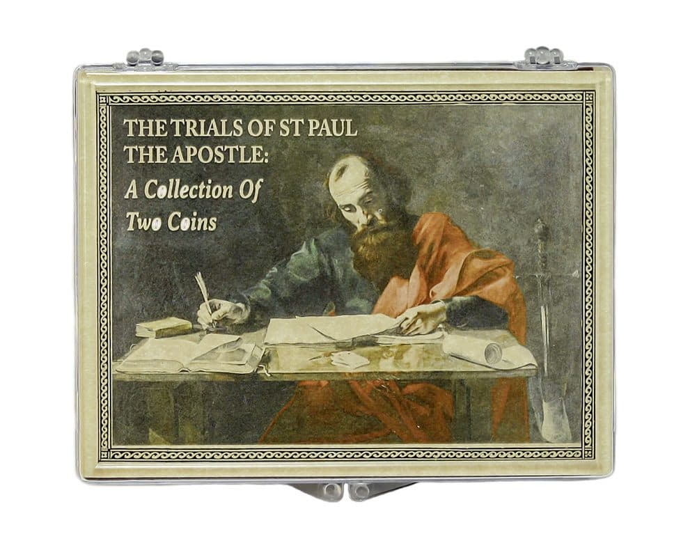 Trials of Saint Paul: Two Bronze Prutahs of Judaea (Clear Box) representative product image