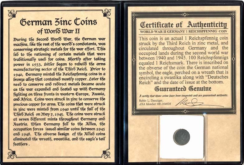 Nazi Germany: Reichpfennig Coin (Album) representative product image