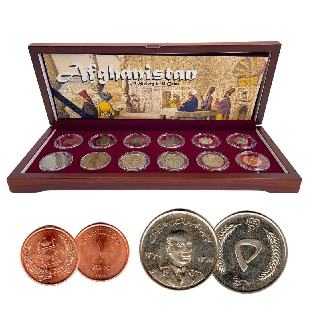 Afghanistan: A History in Coins (Twelve-Coin Boxed Set) representative product image